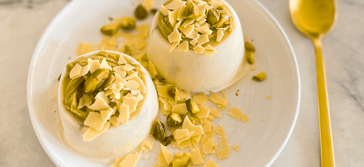 Healthy Sweets: Leichtes Pistazien- Eis